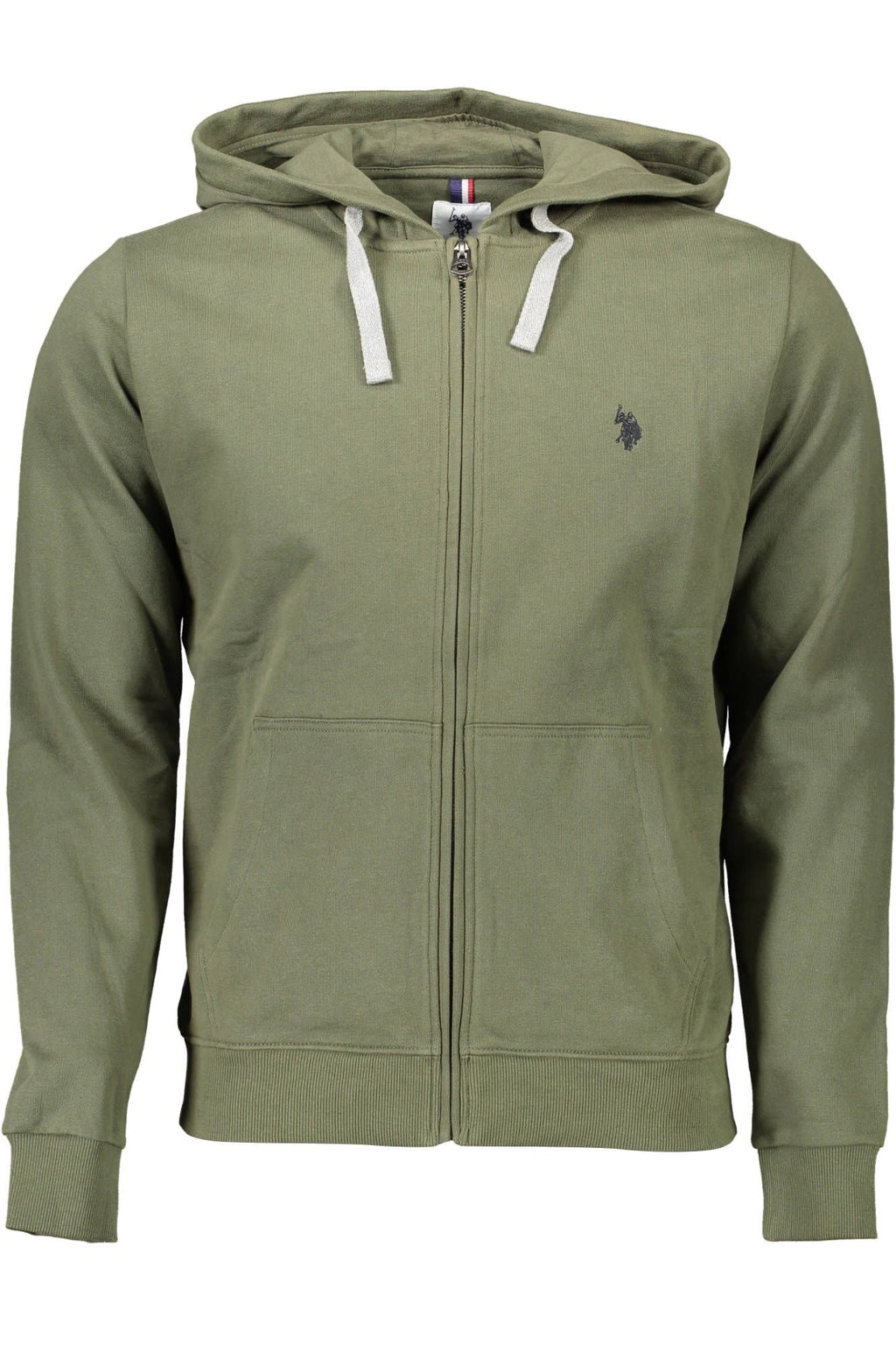 U.S. POLO ASSN. Grüner Baumwollpullover für Männer