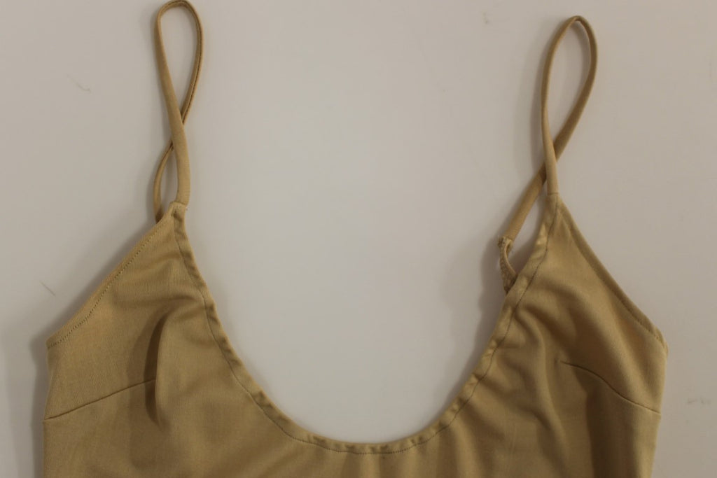 Alice Palmer Schwarzes gestreiftes, assymetrisches Kleid aus Kettenstrick