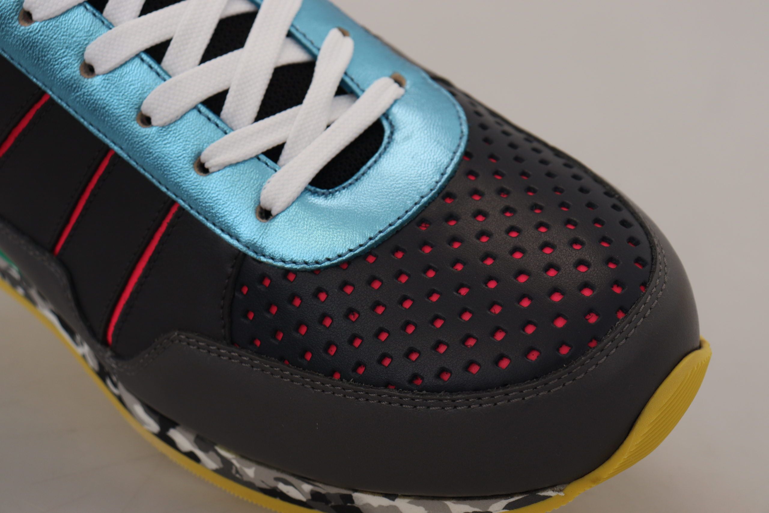 Dolce & Gabbana Multicolor Sport Low Top Schuhe Turnschuhe