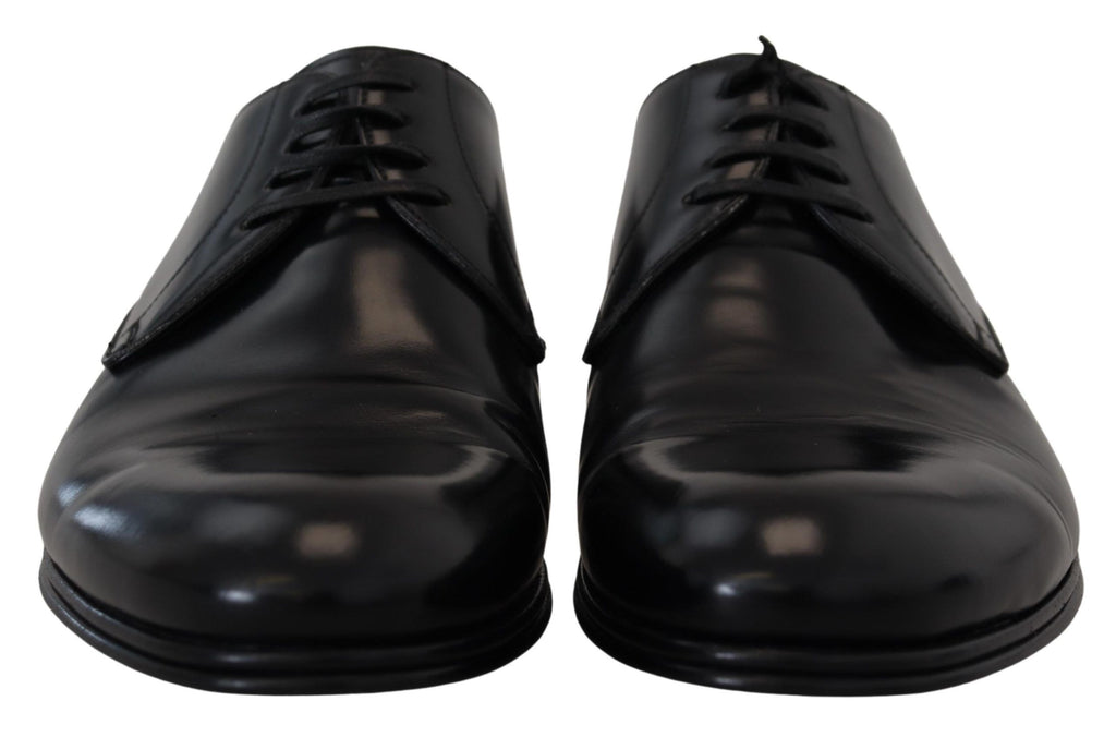 Dolce & Gabbana Schwarze Lederschuhe für formelle Anlässe