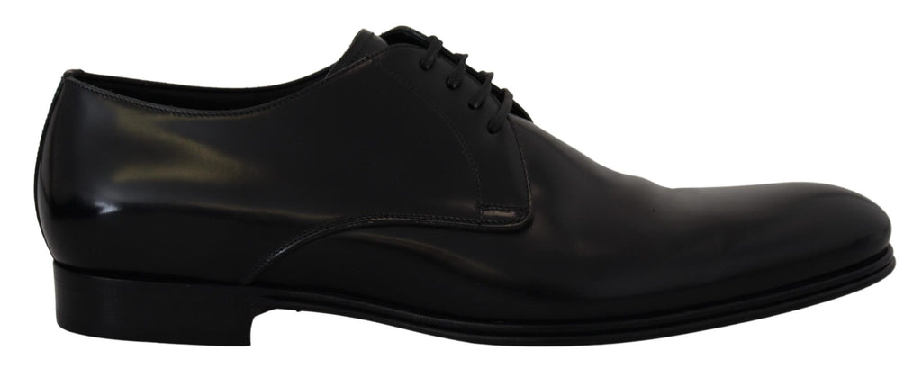 Dolce & Gabbana Schwarze Lederschuhe für formelle Anlässe
