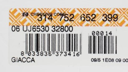 Exte Blaue einreihige Blazerjacke mit drei Knöpfen