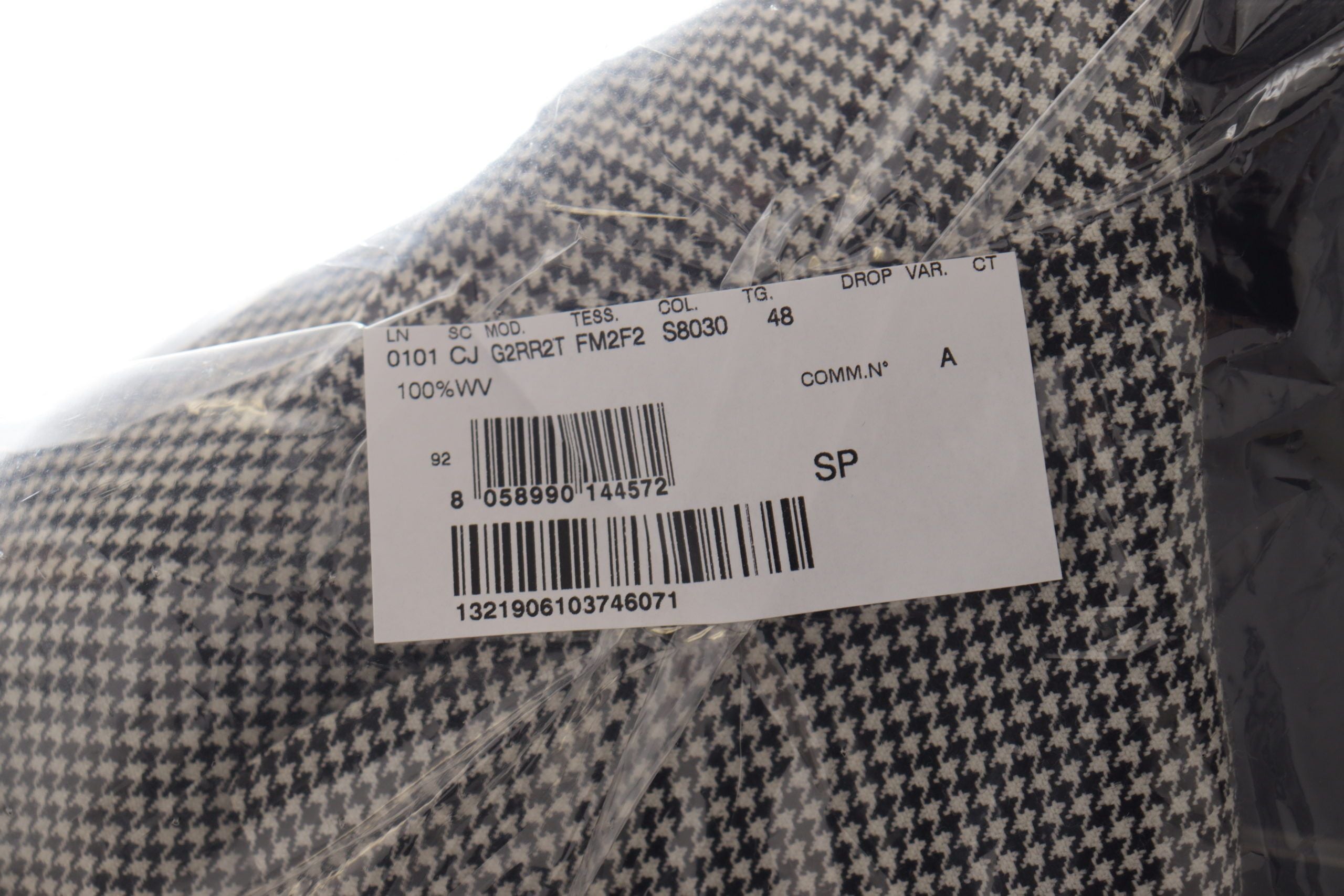 Dolce & Gabbana Grau Karierter Einreihiger Jackett Blazer