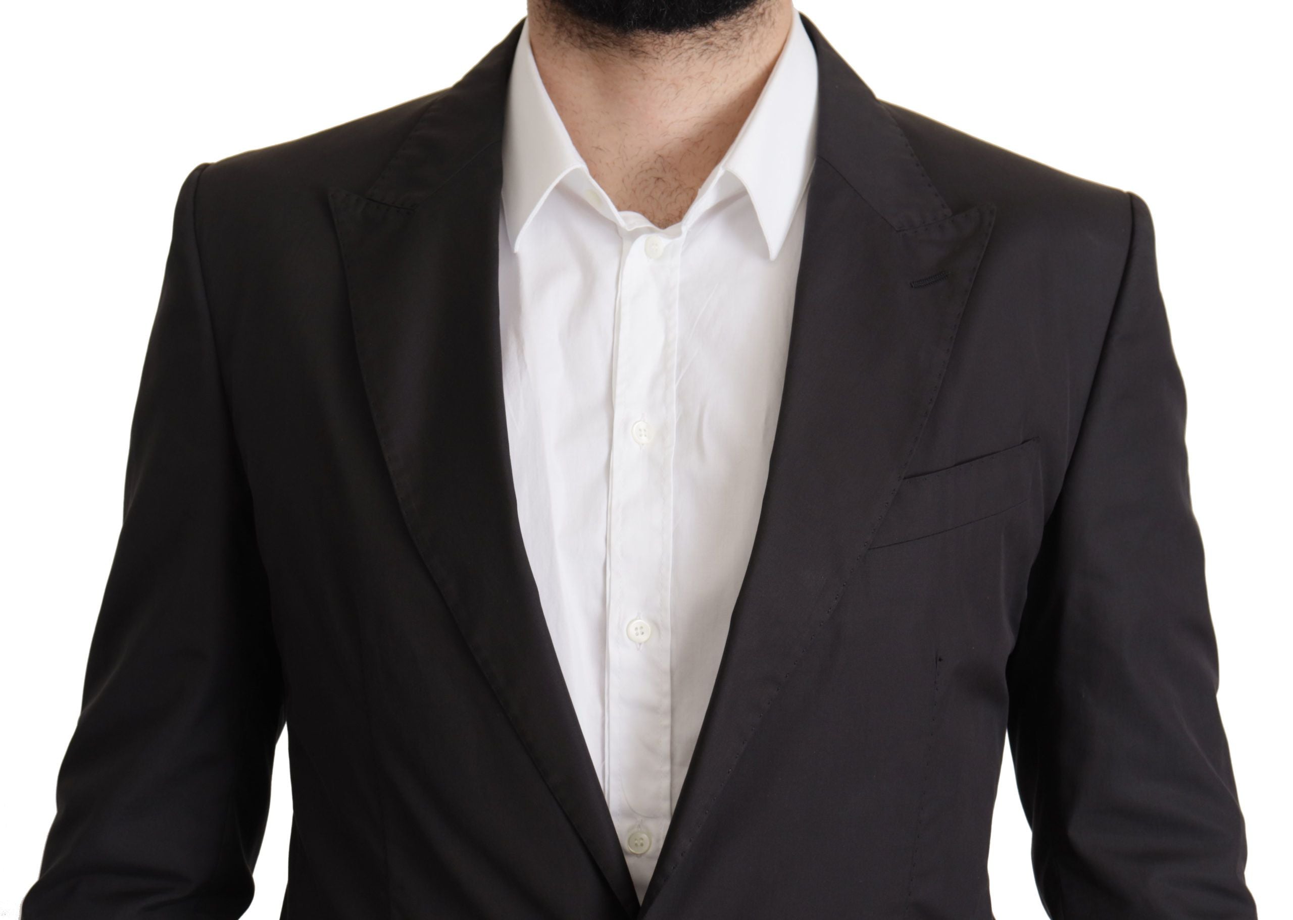Dolce & Gabbana Schwarzer Einreihiger Taormina Blazer