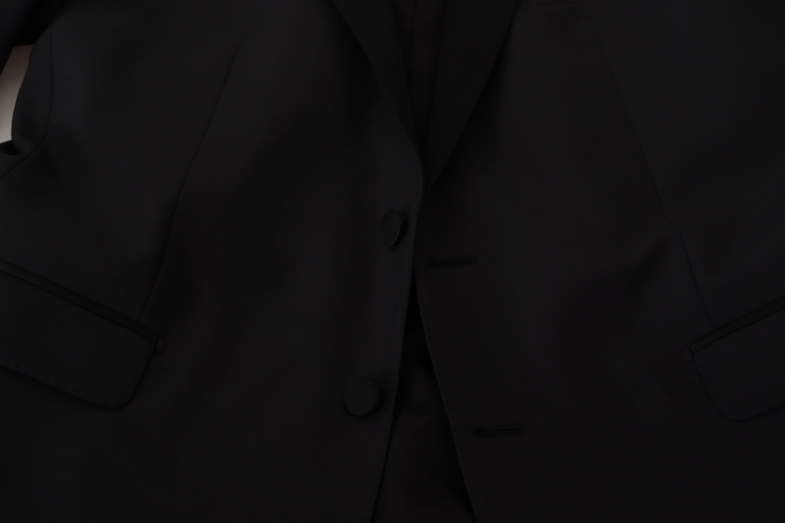 Dolce & Gabbana Dunkelblauer Einreihiger MARTINI Blazer