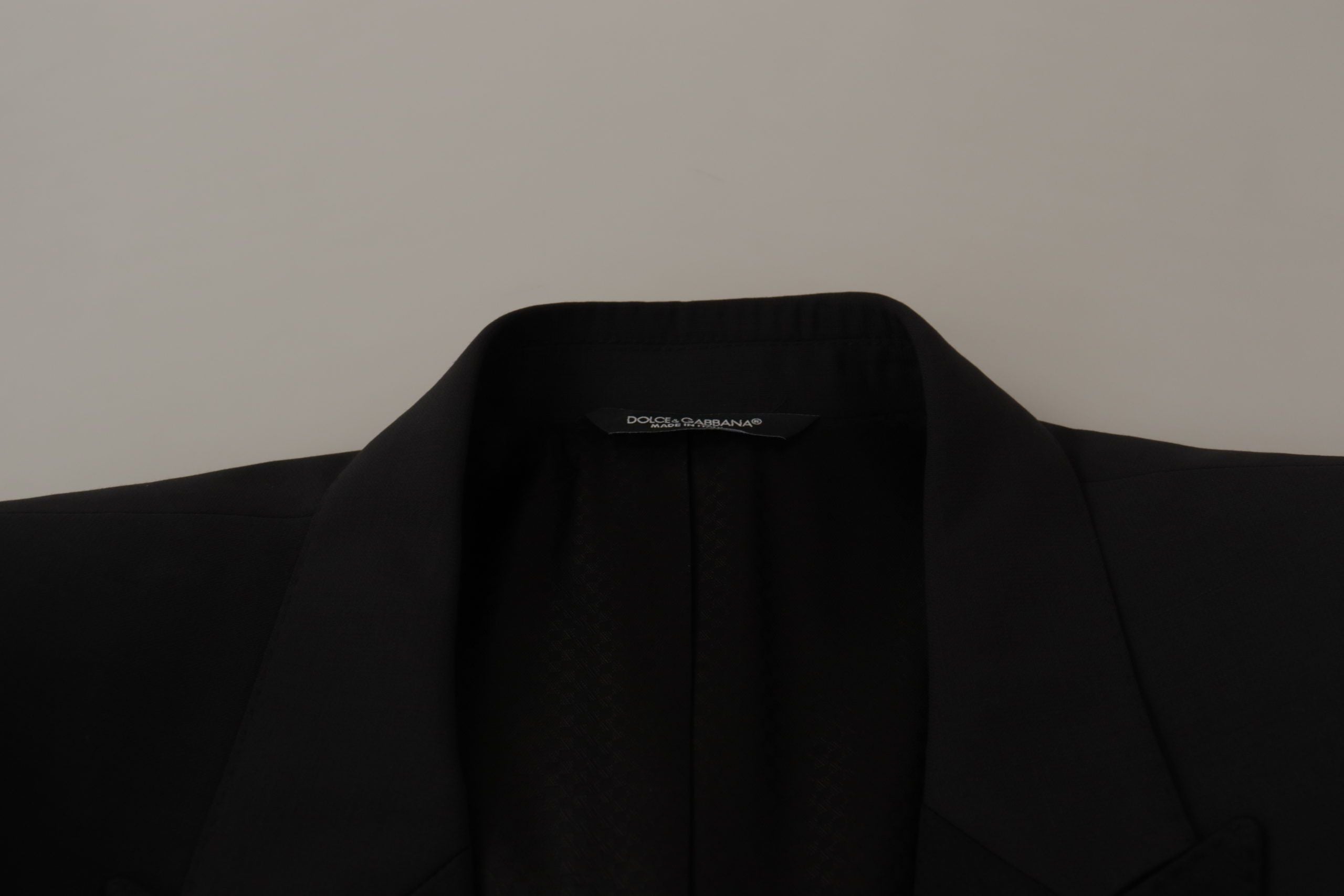 Dolce & Gabbana Dunkelblauer Einreihiger MARTINI Blazer