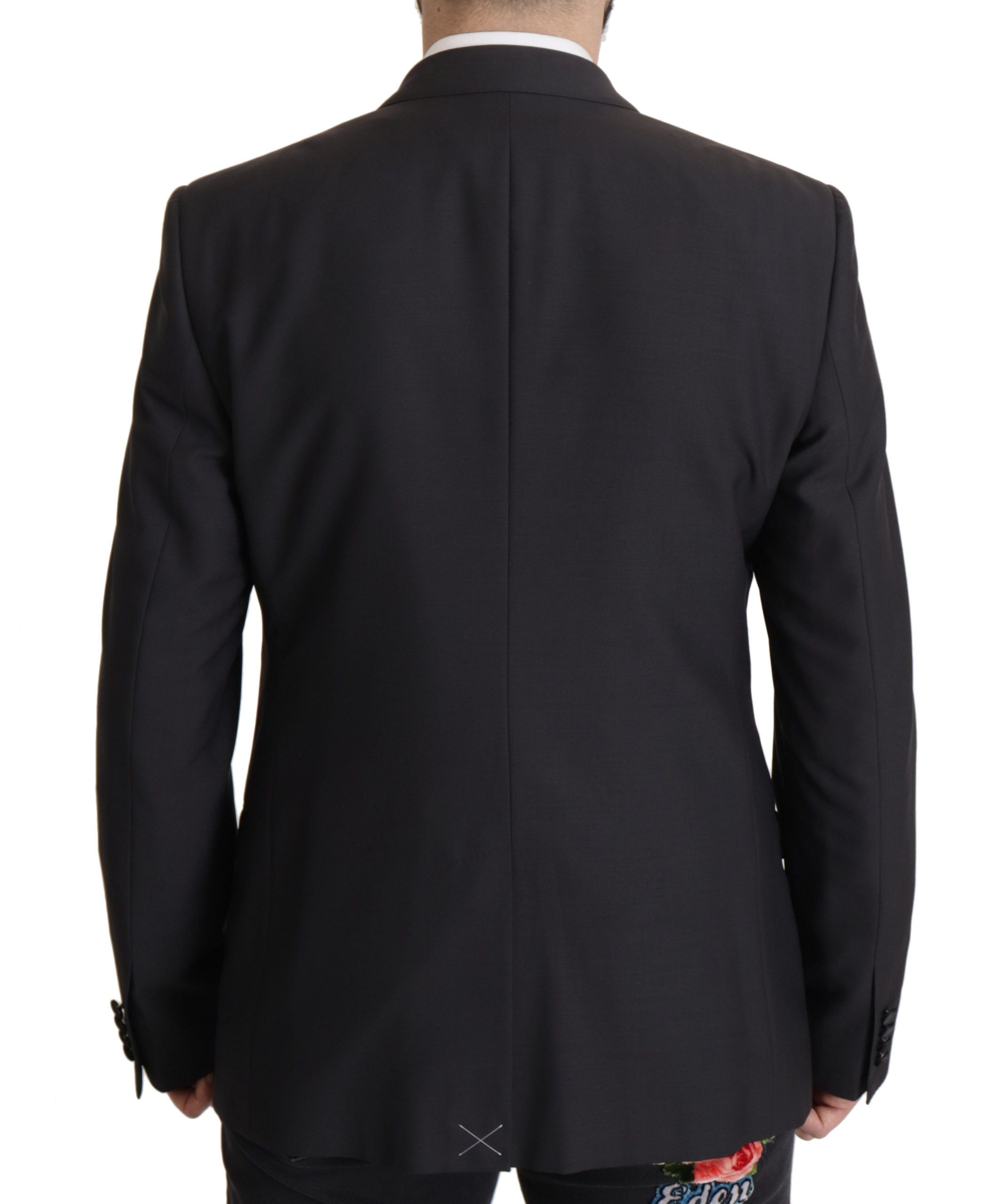 Dolce & Gabbana Dunkelblauer Einreihiger MARTINI Blazer