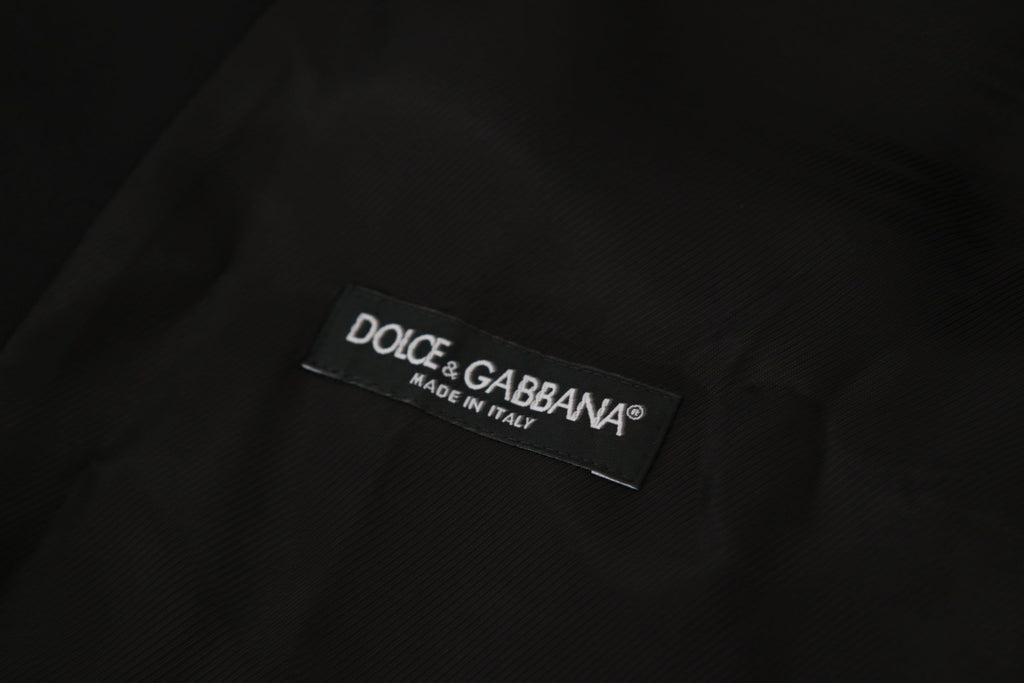 Dolce & Gabbana Schwarze Jackenweste 2-teiliger MARTINI Blazer