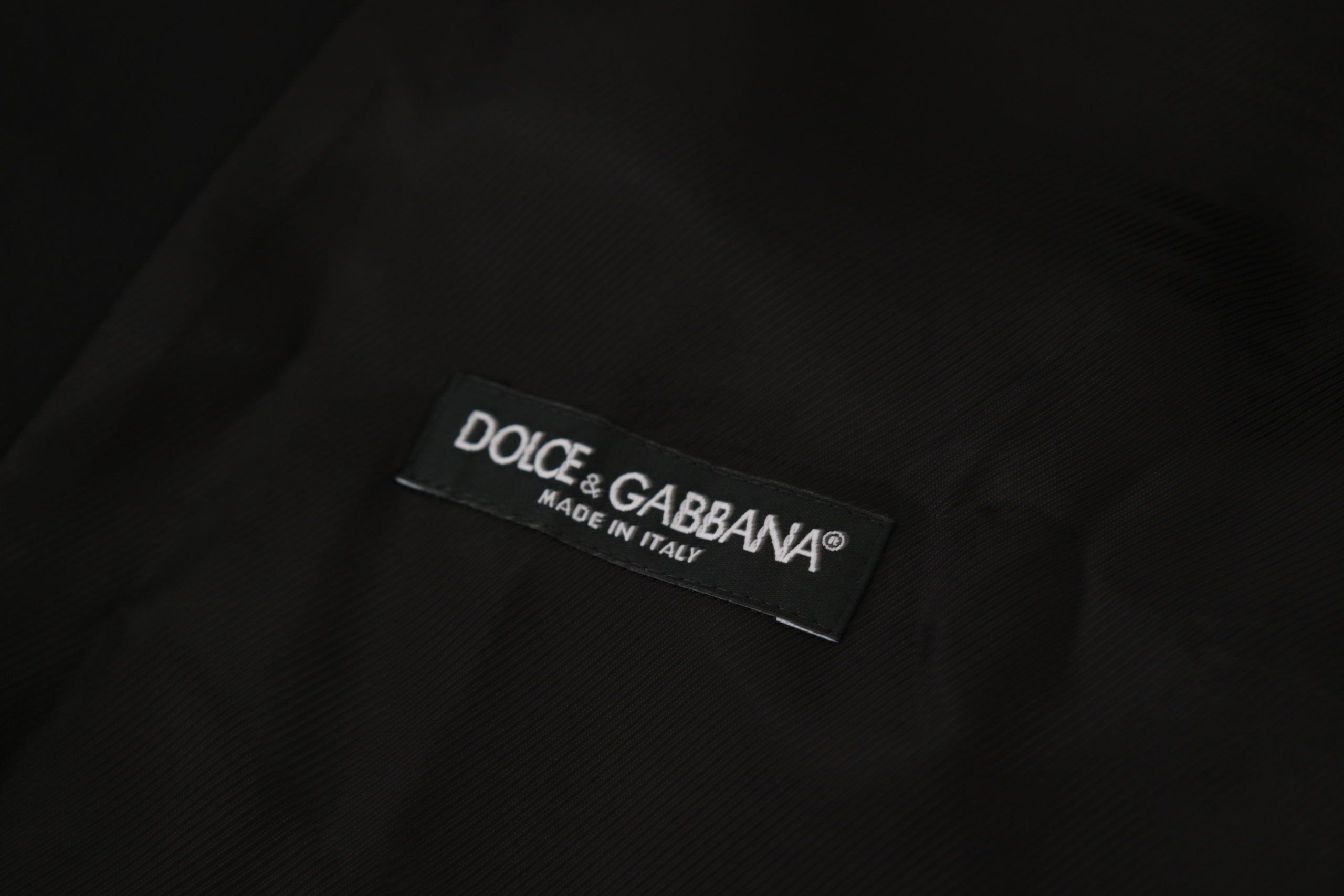 Dolce & Gabbana Schwarze Jackenweste 2-teiliger MARTINI Blazer