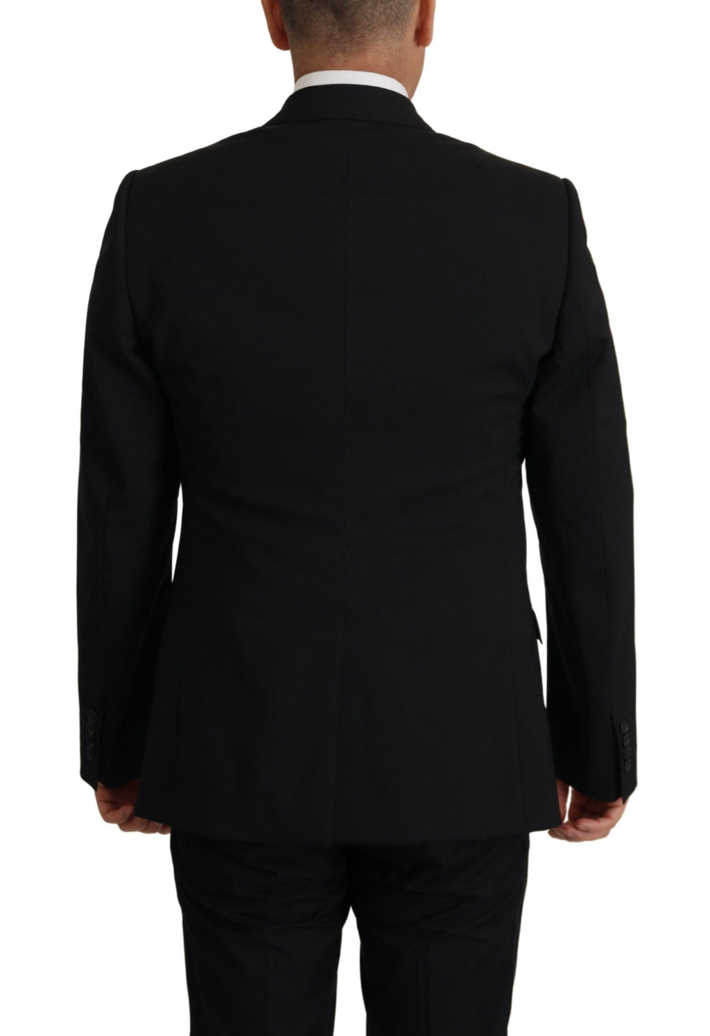 Dolce & Gabbana Schwarze Jackenweste 2-teiliger MARTINI Blazer