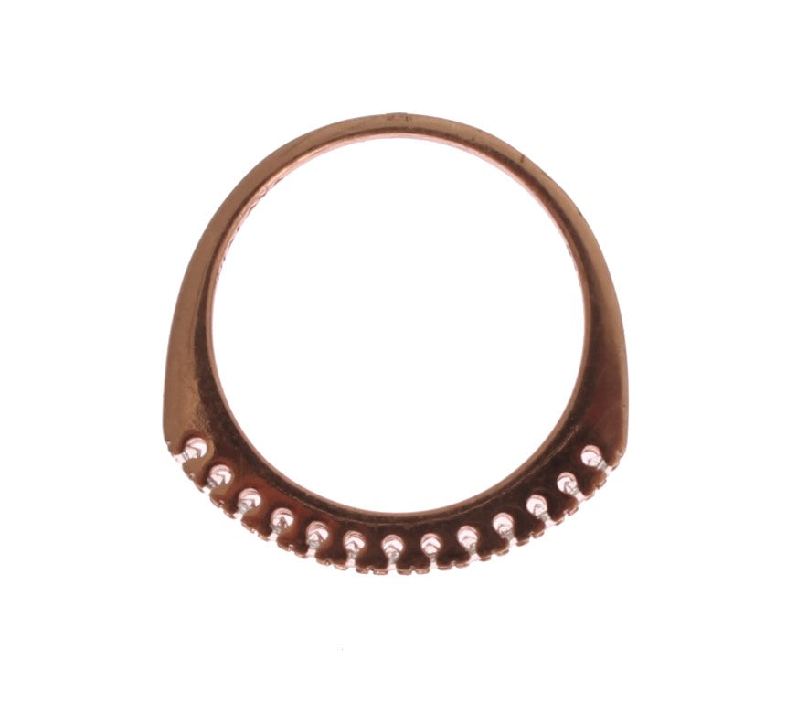 Nialaya Rotgold 925 Silber Ring