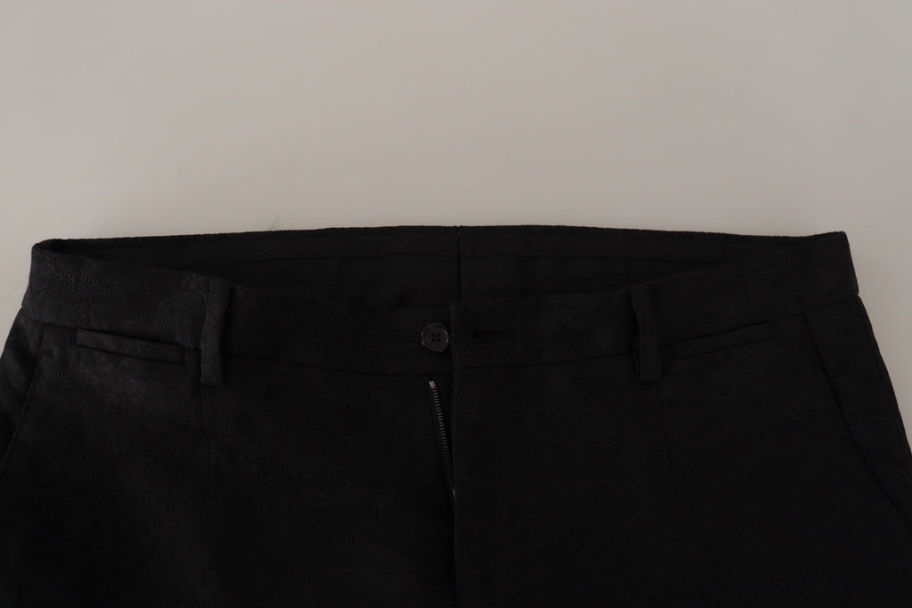 Dolce & Gabbana Schwarzer Polyester 2-teiliger MARTINI Anzug