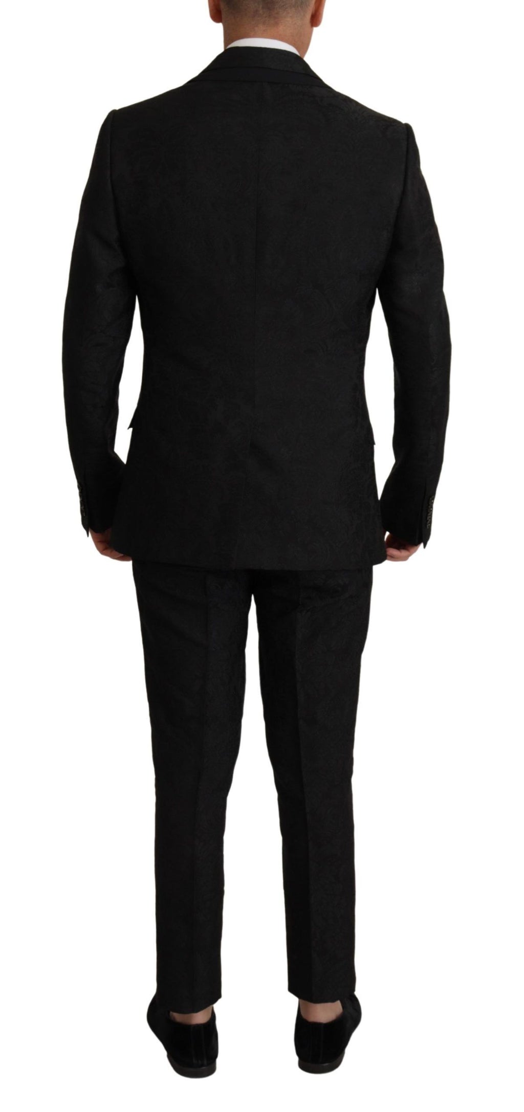 Dolce & Gabbana Schwarzer Polyester 2-teiliger MARTINI Anzug