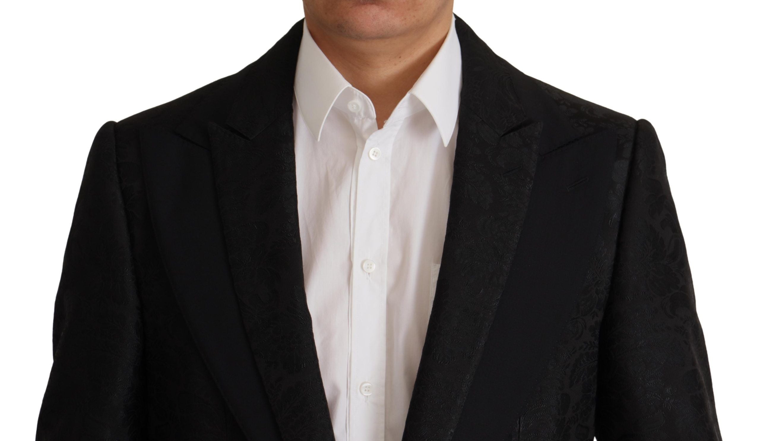 Dolce & Gabbana Schwarzer Polyester 2-teiliger MARTINI Anzug