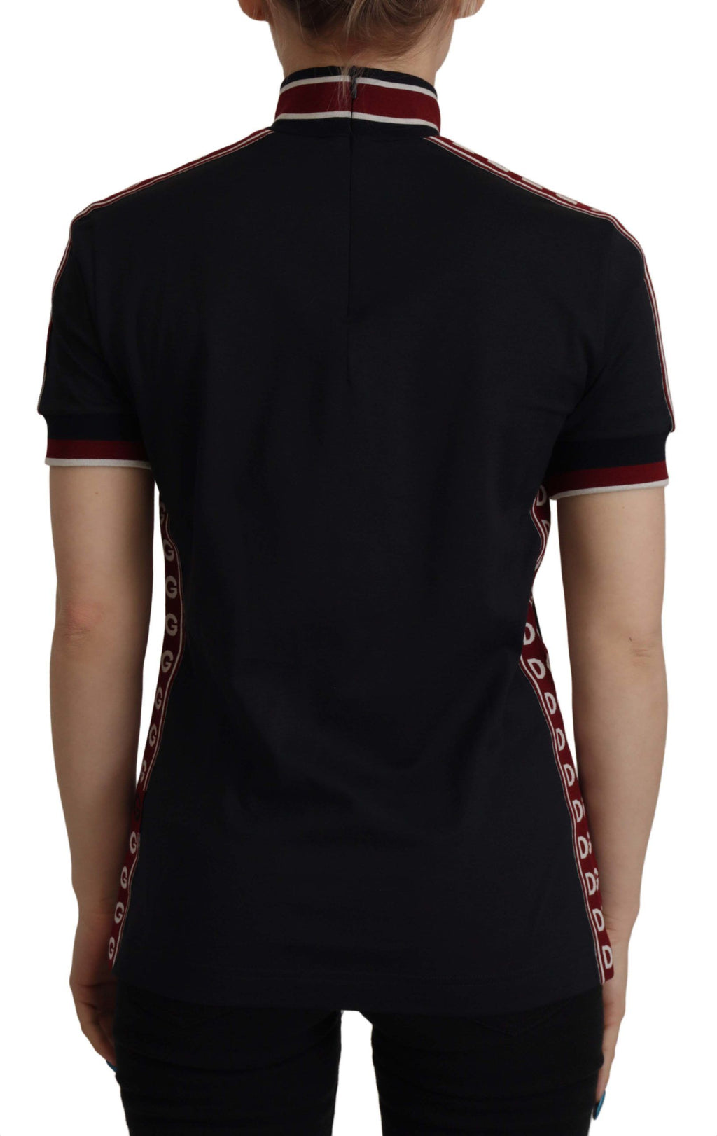 Dolce & Gabbana Schwarzes #DGMillennials T-Shirt aus 100% Baumwolle