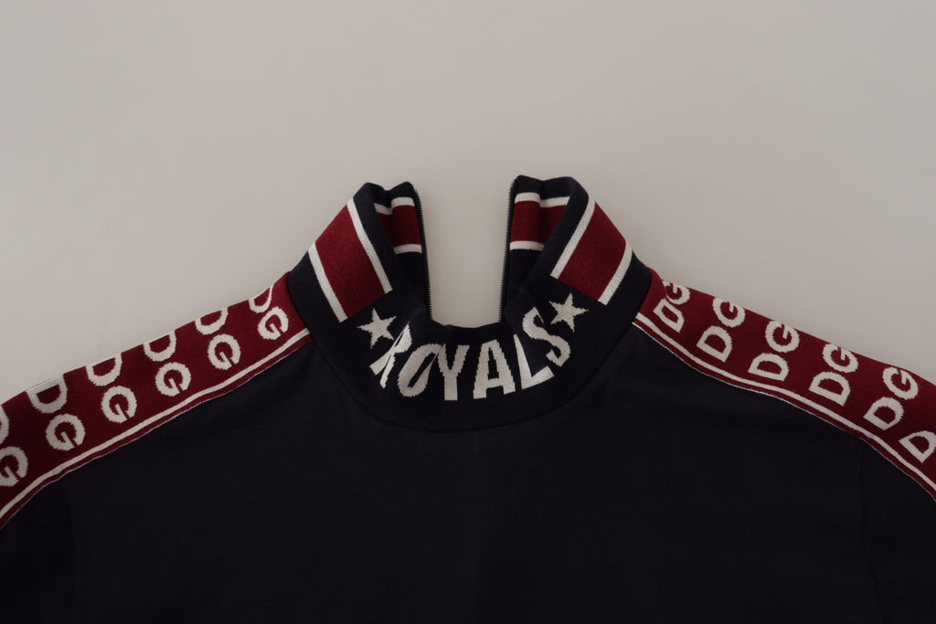 Dolce & Gabbana Schwarzes #DGMillennials T-Shirt aus 100% Baumwolle