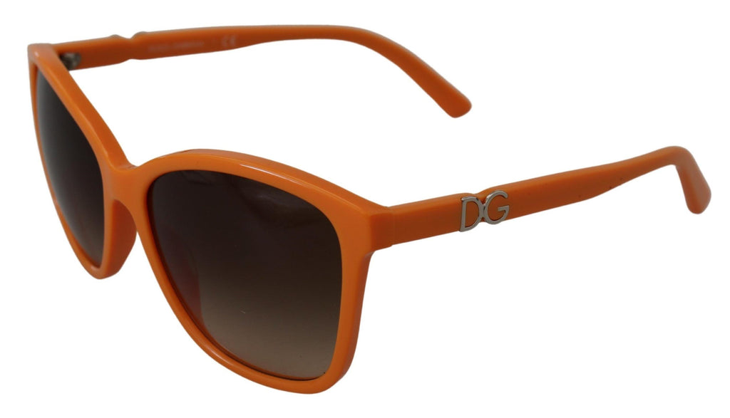 Dolce & Gabbana Orange Acetat Rahmen Runde Sonnenbrille DG4170PM Sonnenbrille