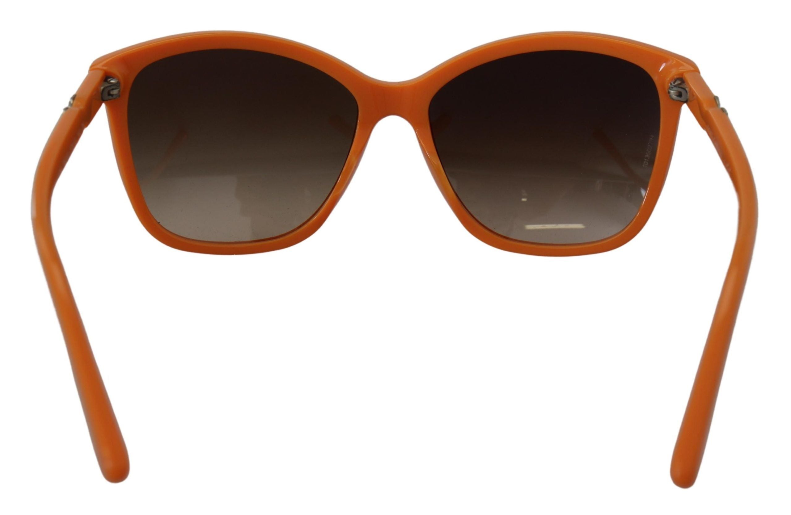 Dolce & Gabbana Orange Acetat Rahmen Runde Sonnenbrille DG4170PM Sonnenbrille