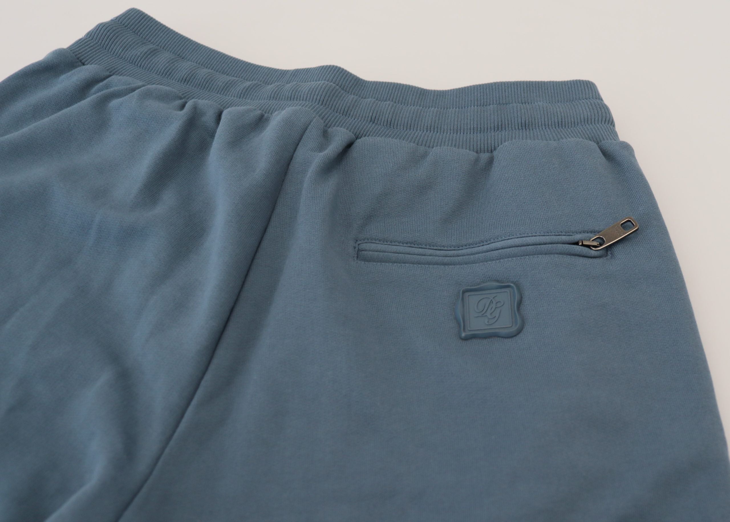 Dolce & Gabbana Blaue Baumwolle Bermuda Casual Herren Shorts