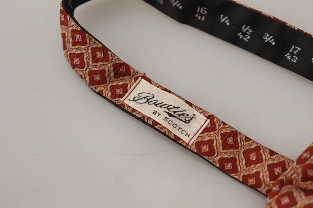 Scotch & Soda Multicolor Seide Verstellbare Hals Papillon Männer Fliege