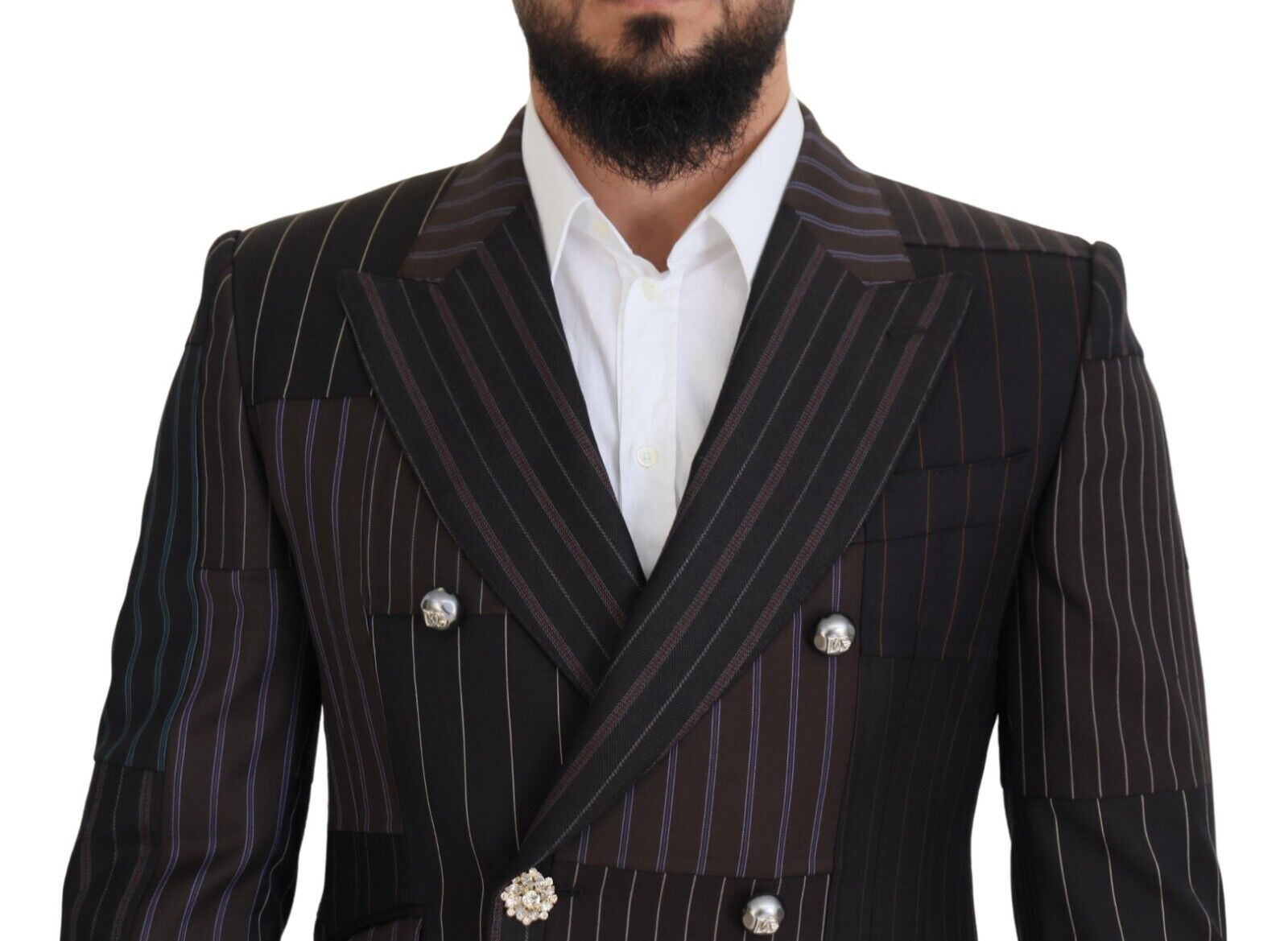 Dolce & Gabbana Mehrfarbig gestreifter SICILIA Blazer