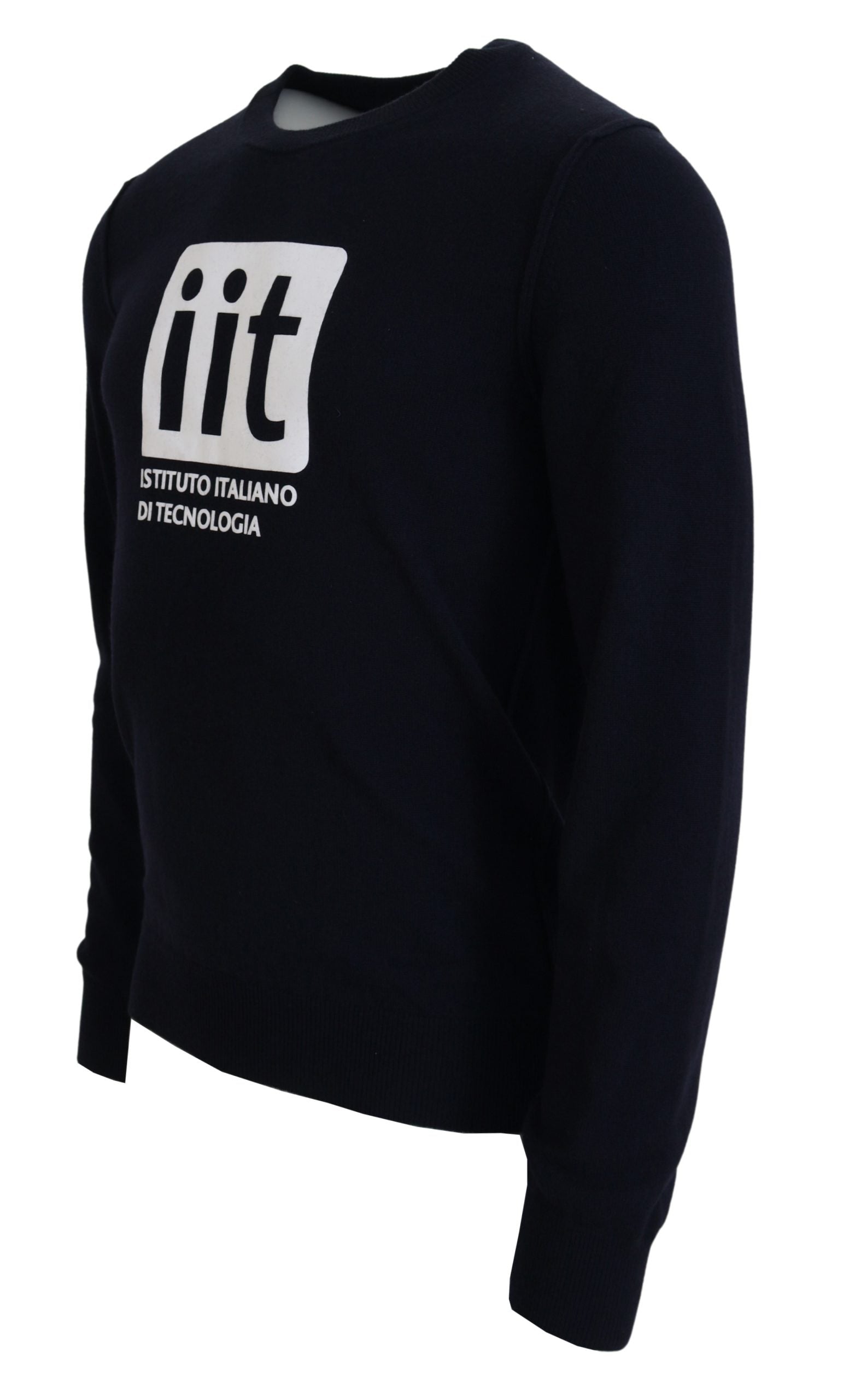 Dolce & Gabbana Blauer Kaschmir iit Print Pullover