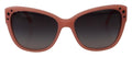 Dolce & Gabbana Pink Acetate Frame Stars Embellishment DG4124 Sunglasses