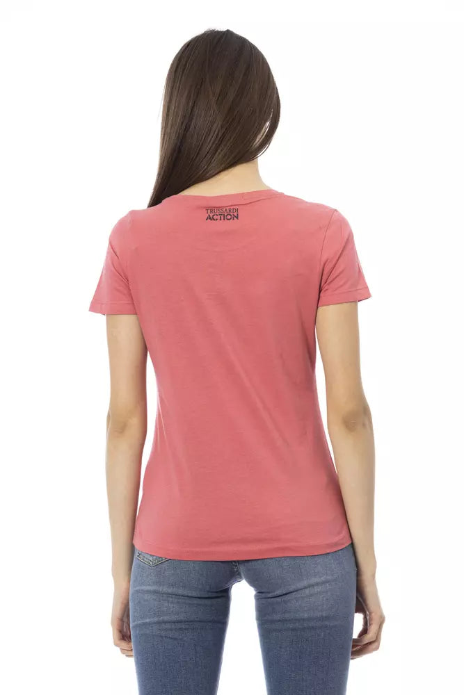 Trussardi Action Multicolor Baumwolle Frauen T-Shirt
