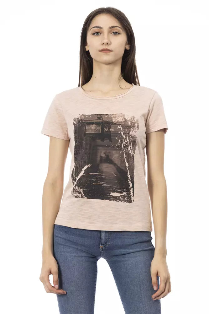 Trussardi Action Multicolor Baumwolle Frauen T-Shirt