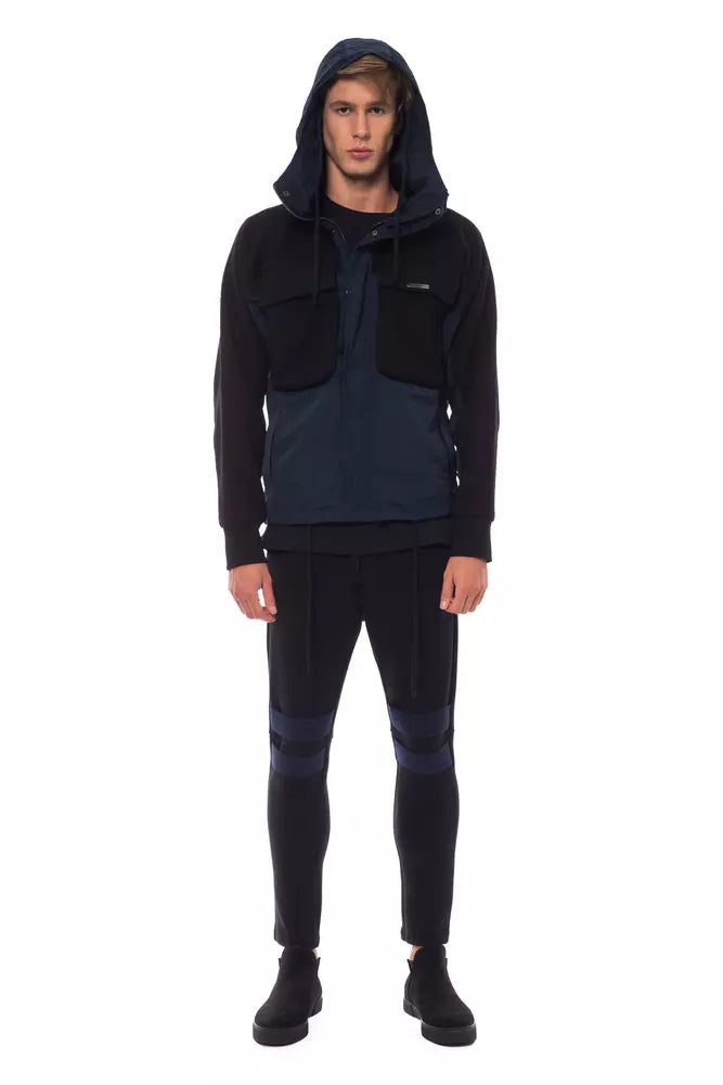 Nicolo Tonetto Schwarze Wolljacke für Herren