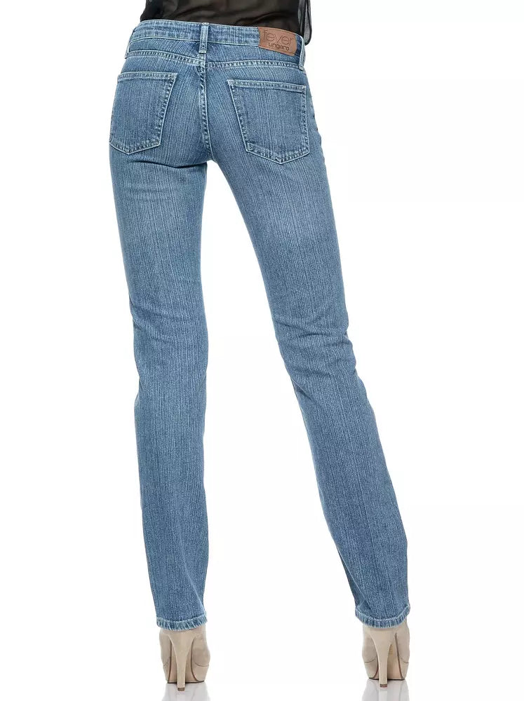 Ungaro Fever Hellblaue Baumwoll-Jeans für Frauen