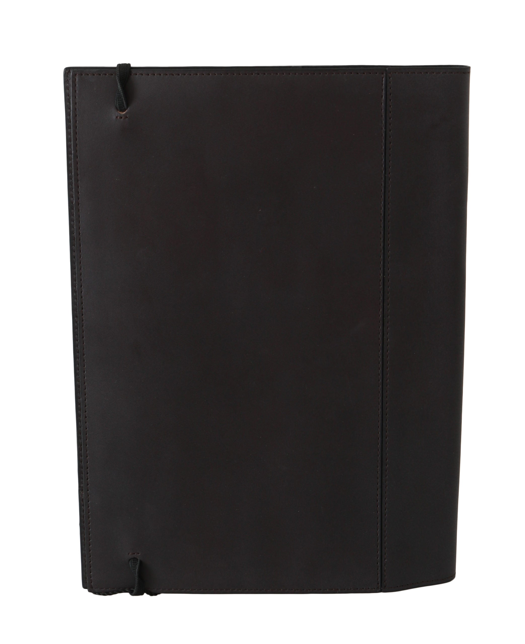 A.G. Spalding & Bros Schwarzes Leder Bifold Travel Holder Logo Wallet