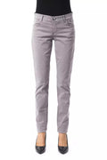 BYBLOS Graue Damenjeans aus Baumwolle