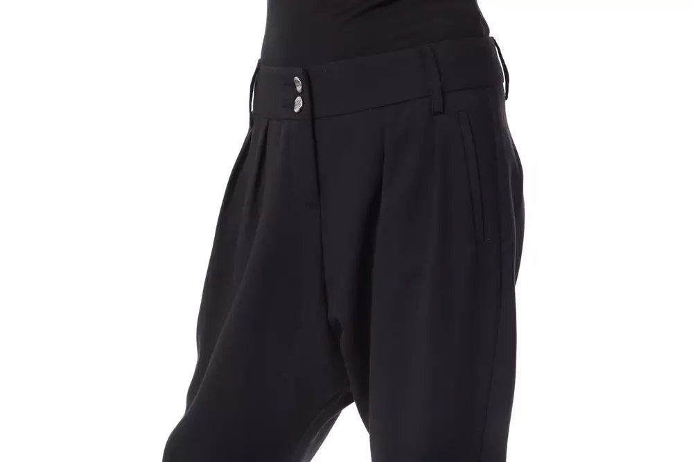 BYBLOS Schwarze Damenhose aus Polyester