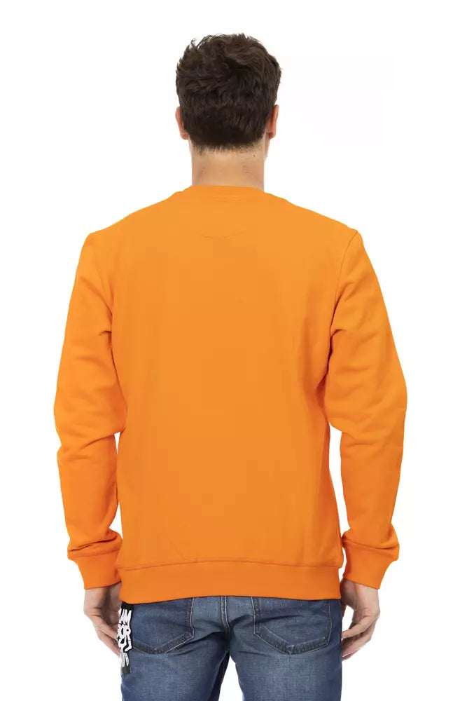 Automobili Lamborghini Orange Baumwolle Männer Pullover