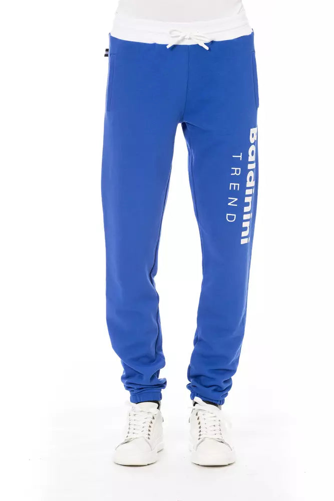 Baldinini Trend Blaue Baumwolle Herrenhose