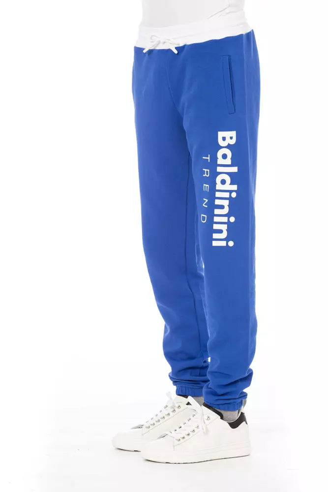 Baldinini Trend Blaue Baumwolle Herrenhose