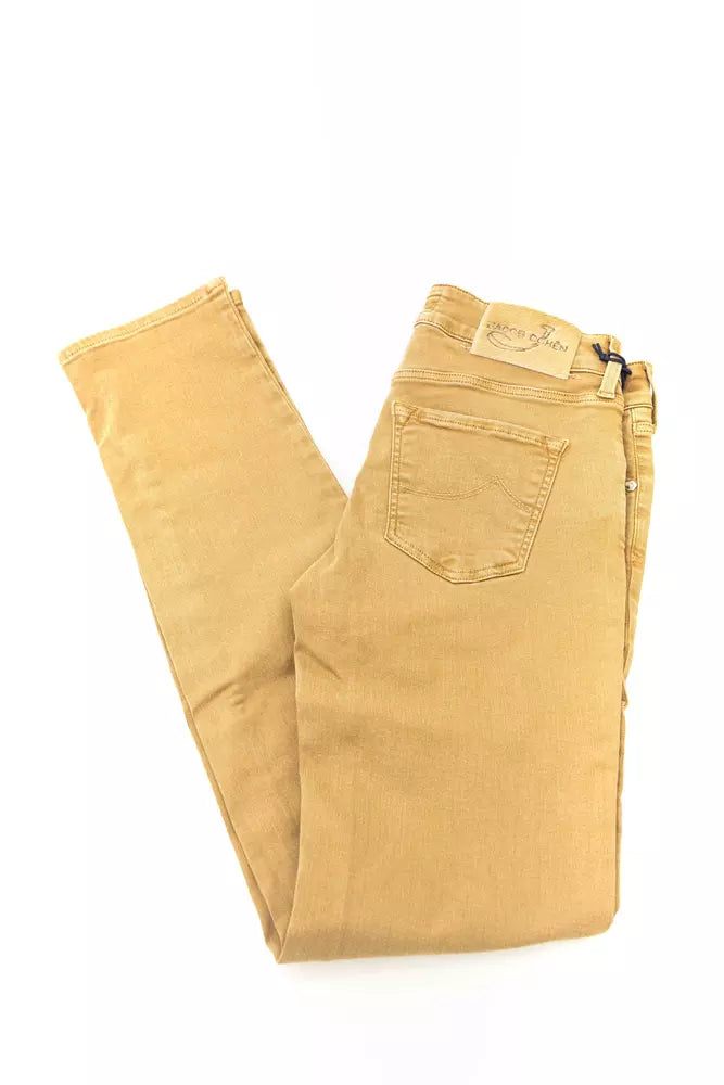 Jacob Cohen Beige Baumwolljeans für Damen