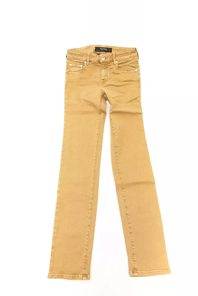 Jacob Cohen Beige Baumwolljeans für Damen