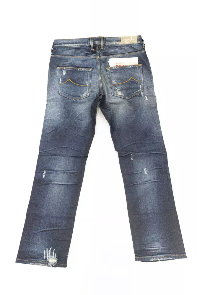 Jacob Cohen Blaue Baumwolle Frauen Jeans