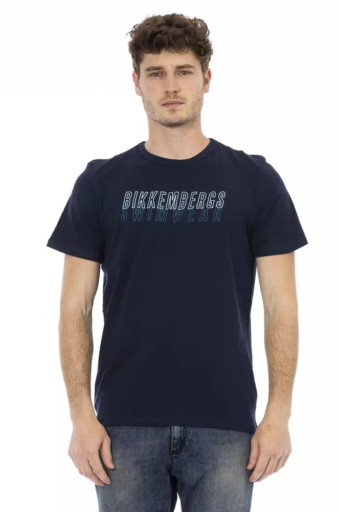Bikkembergs Baumwoll-T-Shirt für Herren in Army-Grün