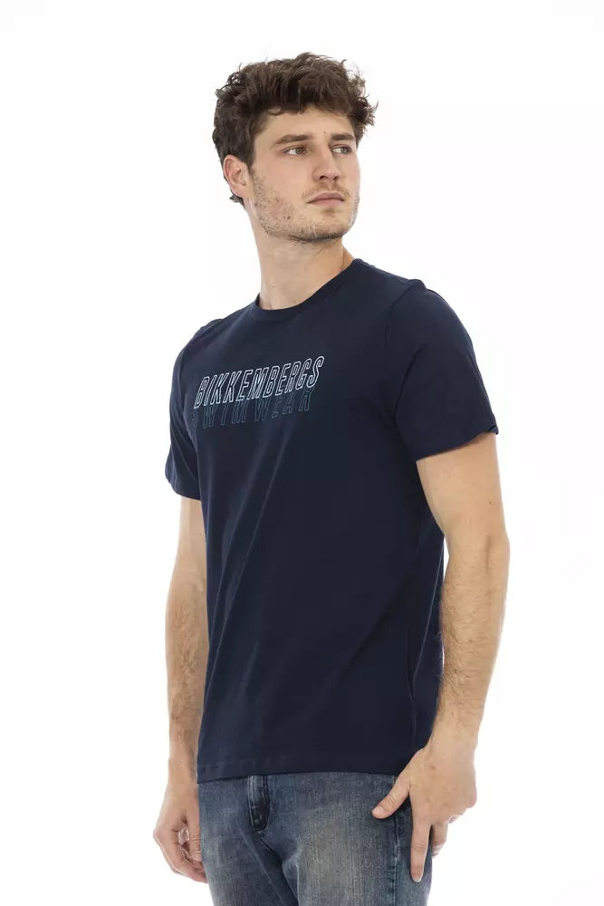 Bikkembergs Baumwoll-T-Shirt für Herren in Army-Grün