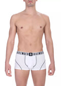 Bikkembergs Weiße Baumwolle Herren Trunk Pack