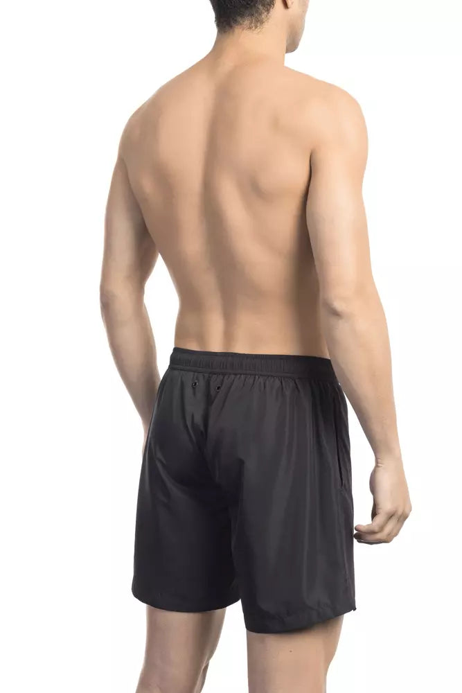 Schwarze Bikkembergs Badeshorts aus Polyester für Herren