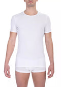 Bikkembergs Weißes Baumwolle Männer T-Shirt