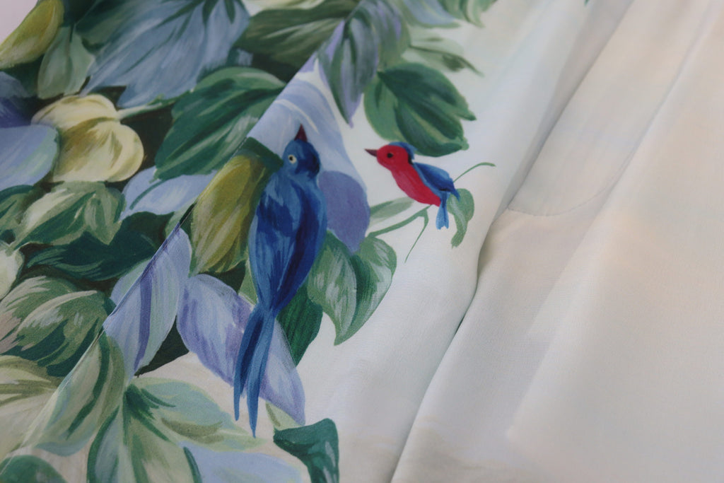 Dolce & Gabbana Weiße Jogginghose mit Blumenmuster für Männer