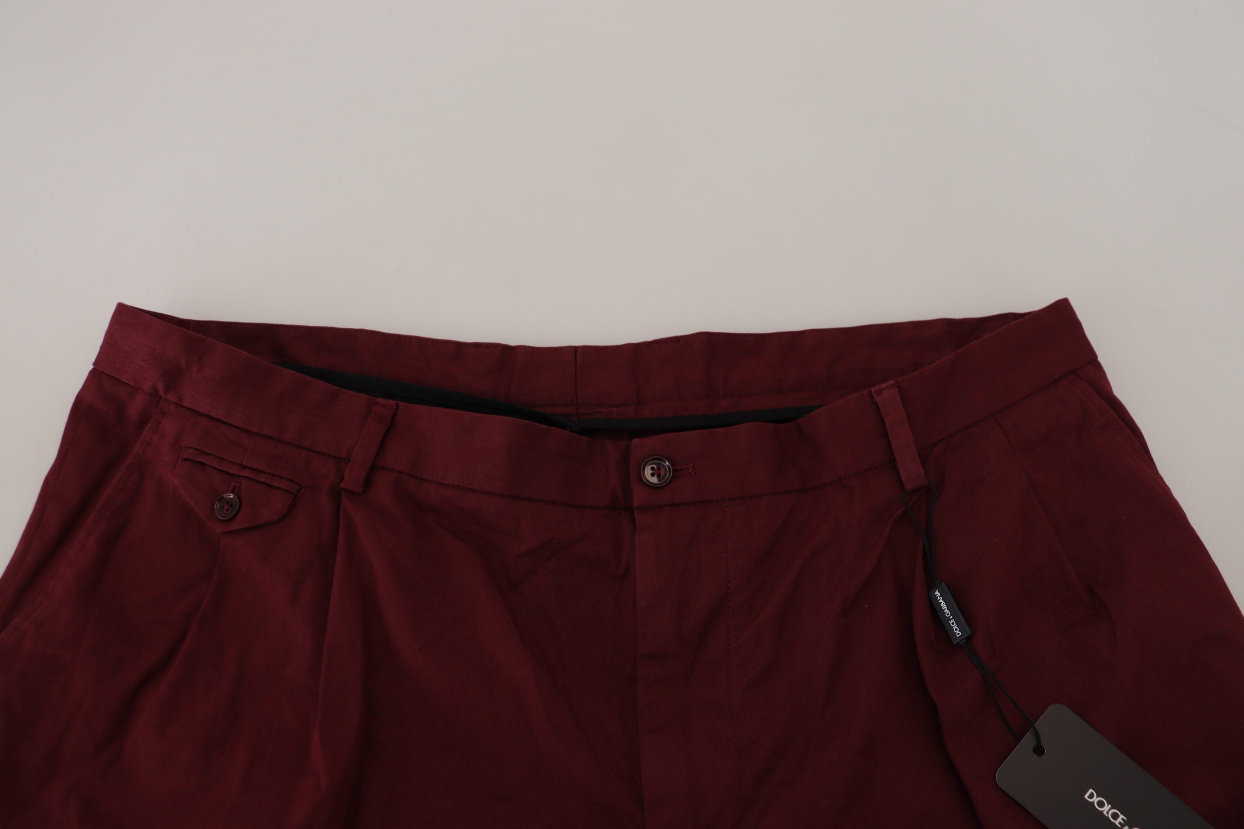 Dolce & Gabbana Kastanienbraune Bermudas aus Baumwolle Casual Shorts