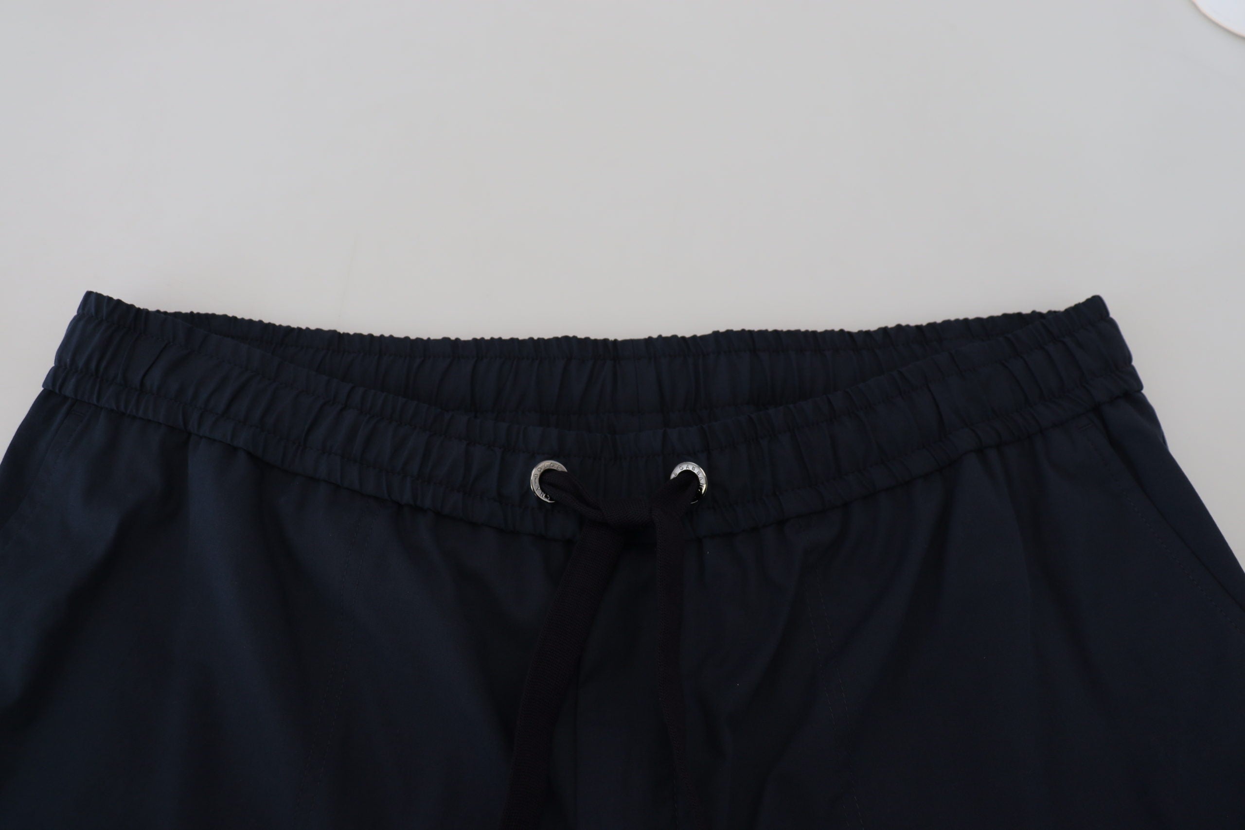 Dolce & Gabbana Blaue Bermudas mit mittlerer Taille Freizeitshorts