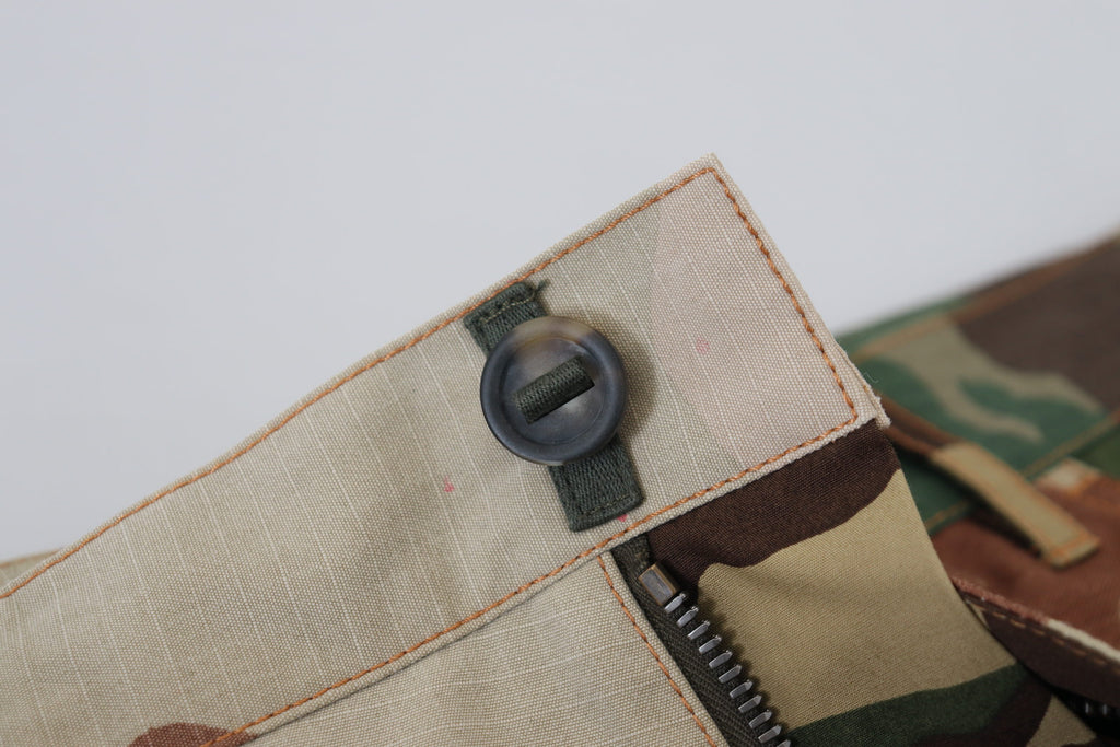 Dolce & Gabbana Multicolor Seide Patchwork Männer Denim Jeans