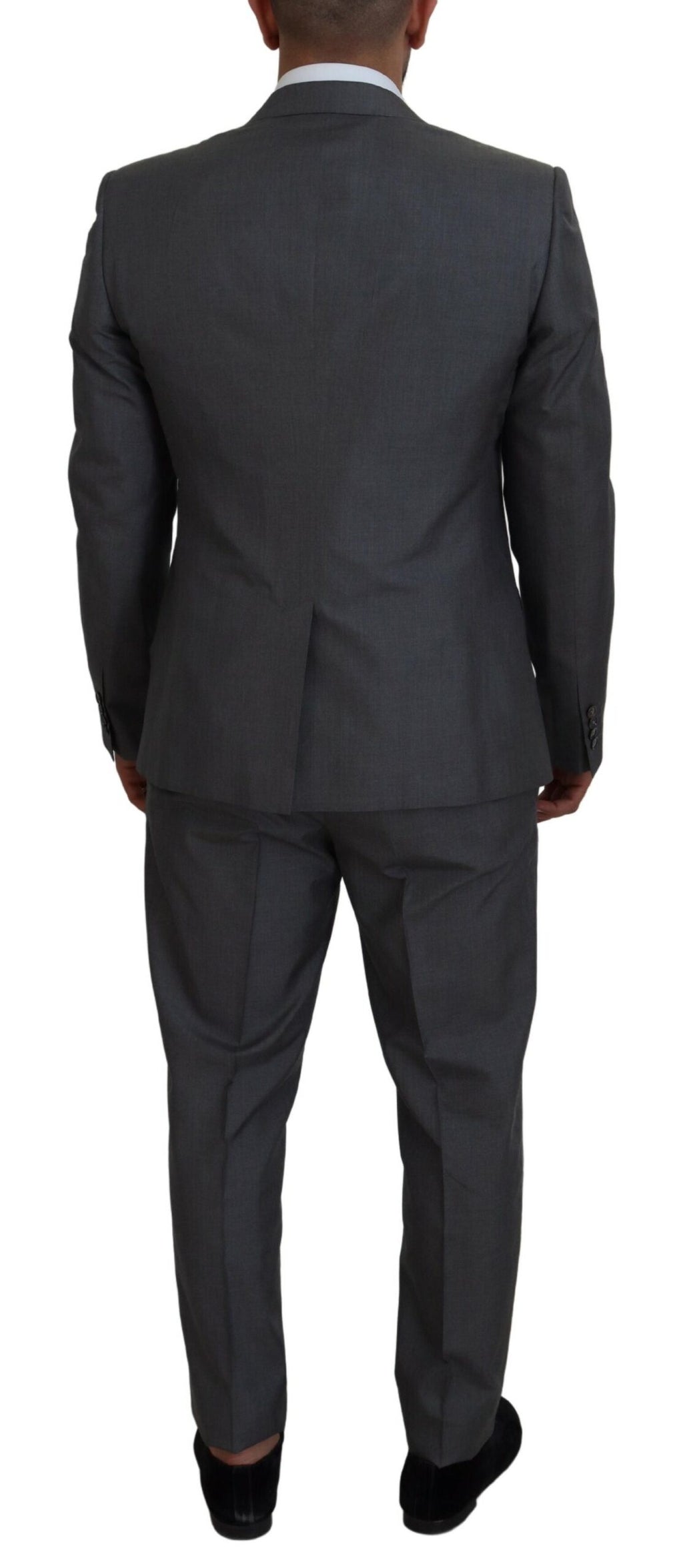 Dolce & Gabbana Grauer MARTINI 3 Stück Slim Fit Anzug